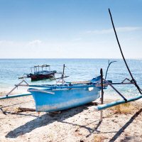 Boot op Lombok